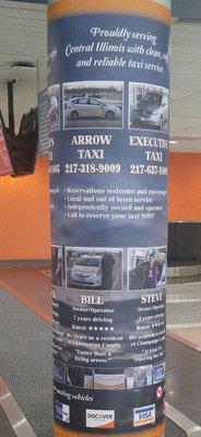 Our new advertisement at Willard Airport Savoy Illinois