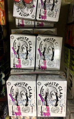 Who says you can't find white claw?? Plenty here for sale