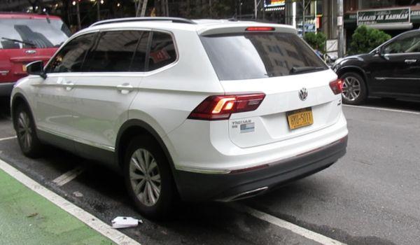 Car that chased me through Manhattan as I rode in a Yellow cab, like his life depended on it.