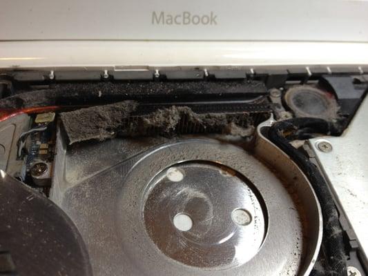 MacBook Cooling cleanup