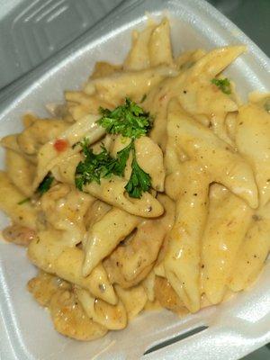 Cajun chicken pasta