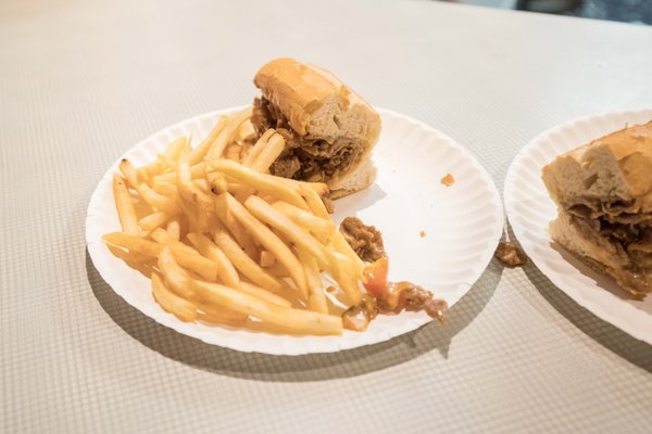 CheeseSteak and French Fries