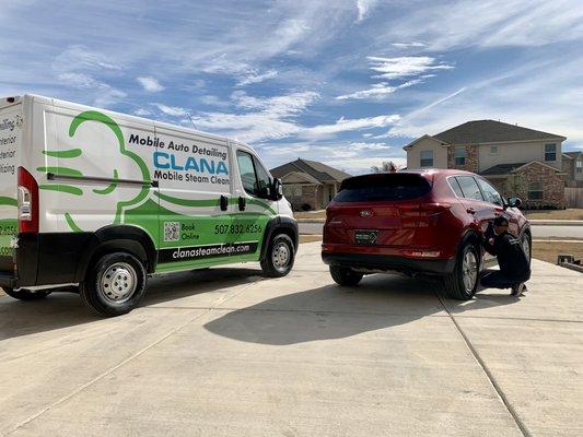 STEAM CLEAN Your Car Today!
 
 www.clanasteamclean.com