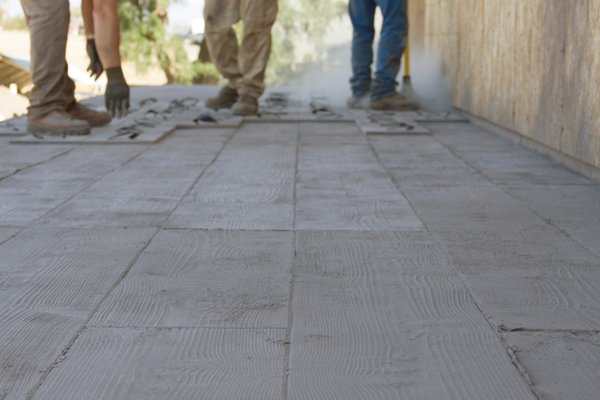 Stamped concrete designs