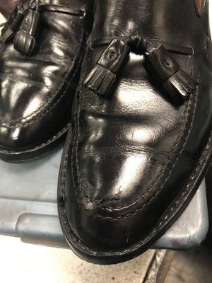 Shoeshine, washing , cleaning, shampoo, conditioning and water proofing.