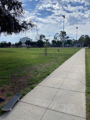 Kids playing in the park