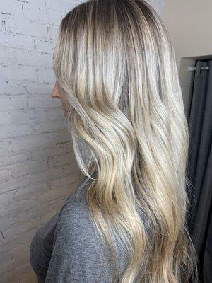 Balayage + Babylights + lowlights