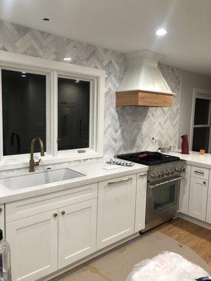 brand new custom kitchen