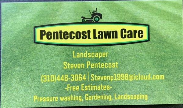 Pentecost Lawn Care