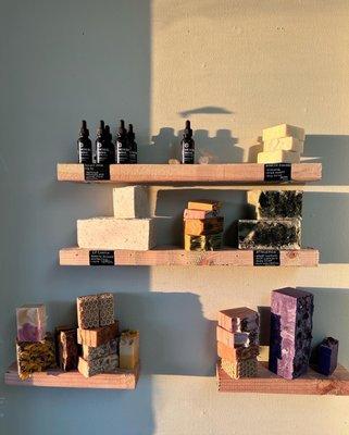 Soaps, made in house