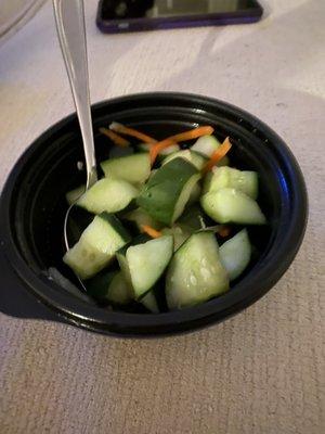 Cucumber salad