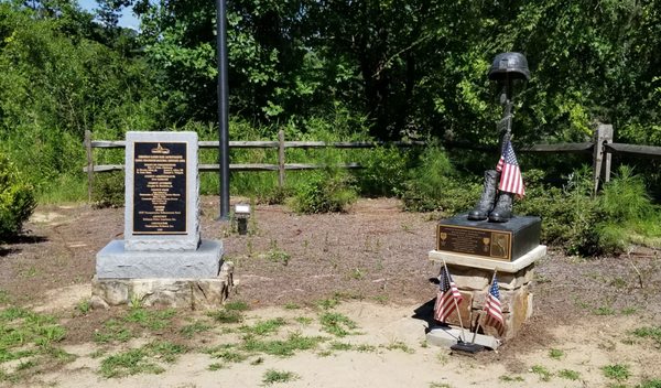 In honor of the fallen at Canal Walk Trail