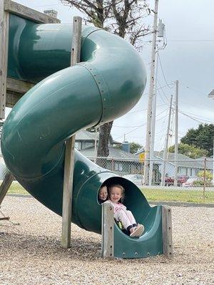 Grandkids enjoying one of the parks