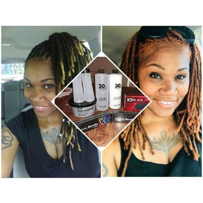 Loc Color, the twist, general maintenance