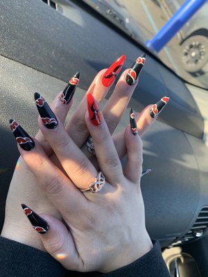 These are the nails i just got done!