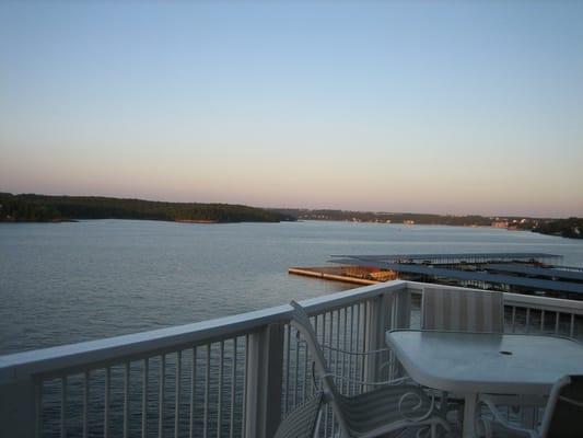 View from Deck, Lake of the Ozarks Condo Rental