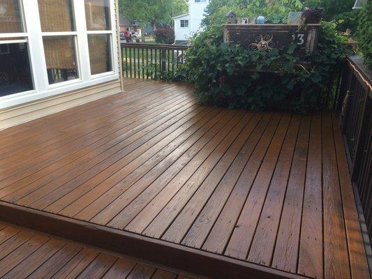 TWP Treated Wood Deck Stain using TWP Cedar Tone Seal