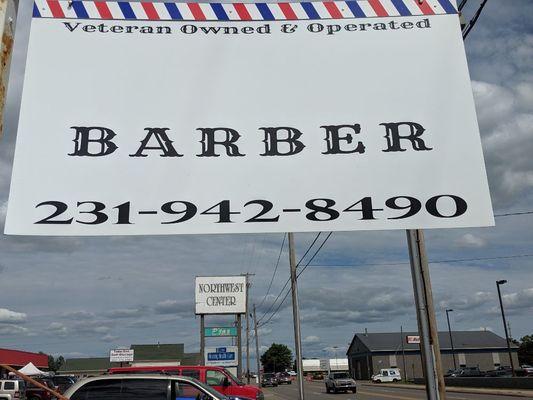 Barbershop sign