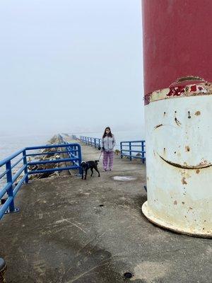 View from far end of pier