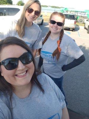 Some of our team members out supporting the MS Walk of 2018!