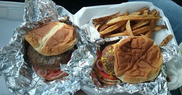 Seriously old school burgers and fries worth the drive for.