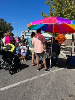 Face painting for Lead in Modesto