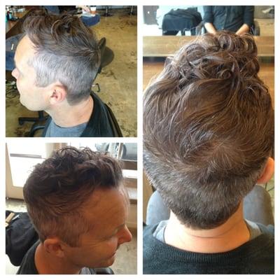 Men's Curly Fowhawk