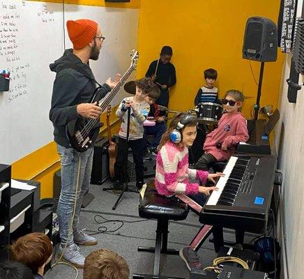 Winter break songwriting camp