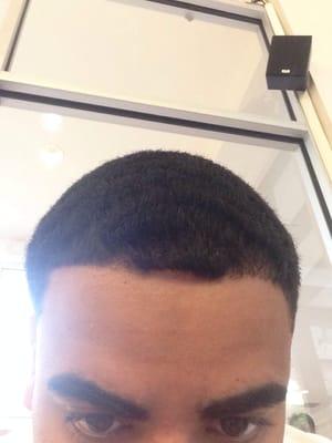 The horrible shape up I was given