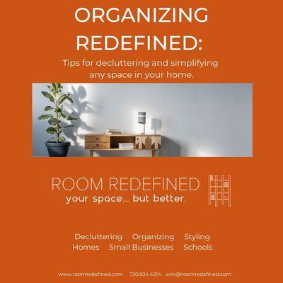 Download your copy today at www.RoomRedefined.com.