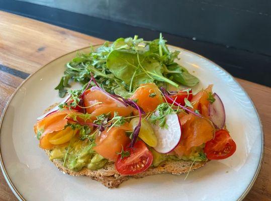 Salmon Toast