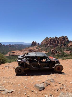 Can-Am Maverick on Schebly Trail