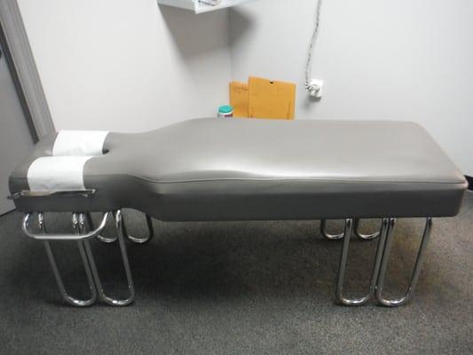 Adjusting Table In Doctor's Office