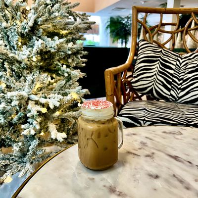 Our holiday go-to, Sugar Cookie Latte!