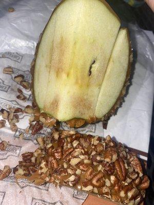 Brown caramel apple pecan