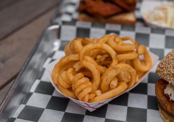 CURLY FRIES! @nomtasticfoods