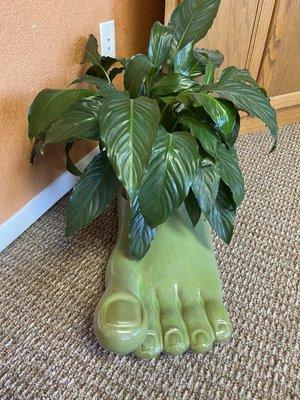 Foot planter