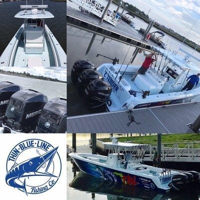 35 Foot Contender  Triple 350 Mercury Outboards