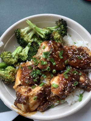 Korean BBQ Chicken Bowl (special)