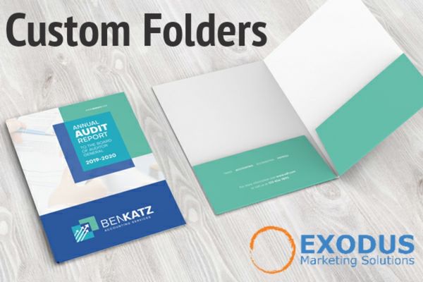 Custom presentation folders