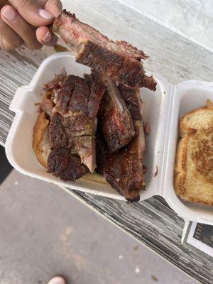 Rib sandwich