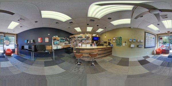 360 view of front store