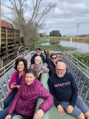 Alligator Annie's swampboat tour