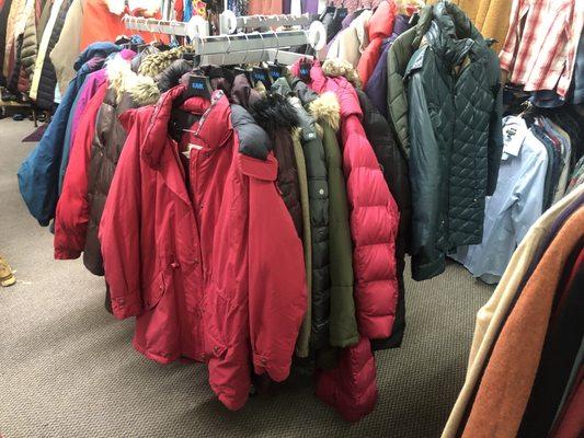 Down Parkas for the whole family