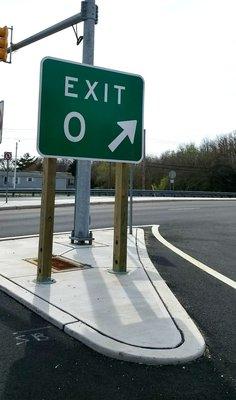 Exit 0 (Zero) for Cape May, NJ -- The Cape May Jazz Festival is named for their exit.