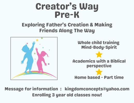 Creator's Way Pre-K