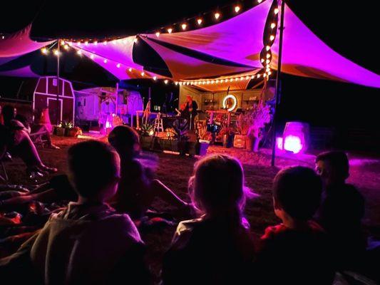 September concerts under the night sky