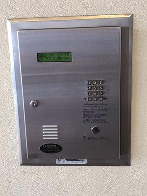 We repair and install all types of intercoms