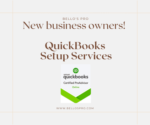 I can help to set up your Quickbooks account