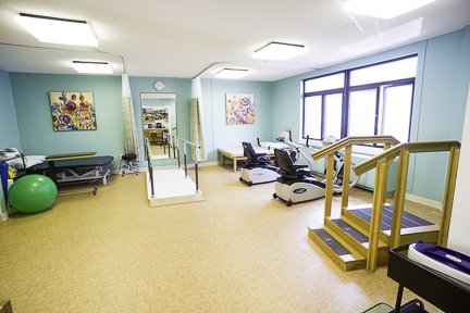 Well-equipped rehab gym for Physical and Occupational Therapy